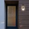 Luxrite Modern Outdoor LED Wall Light Bubble Glass 3CCT 3000K-5000K 14 12W Black Aluminum IP65 ETL, 2PK LR40390-2PK - alternate 7